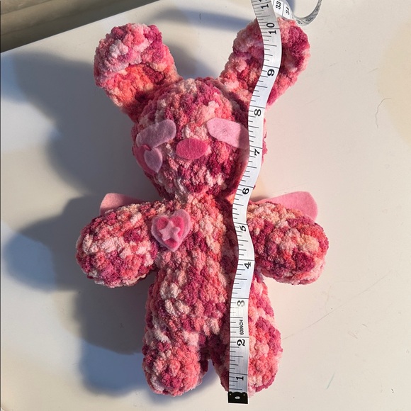 Pink Handmade bunny angel plush - Picture 5 of 5